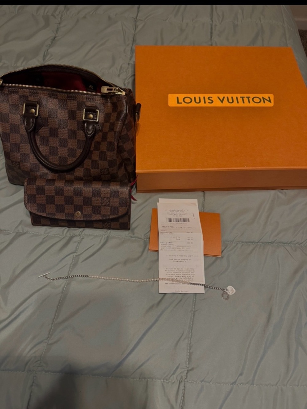 Louis Vuitton Brown Canvas bag